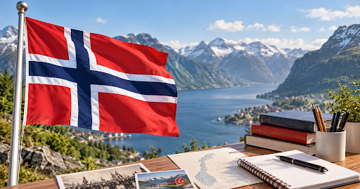 Skoleoppgave om Norges flagg: fakta, kilder og tips til en god oppgave